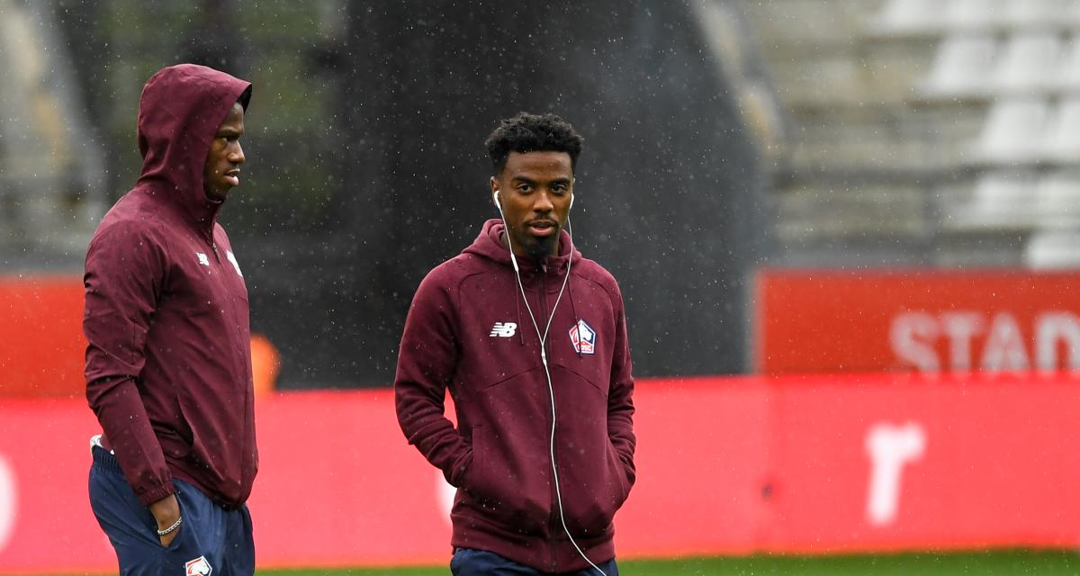 Foot – LOSC : Angel Gomes victime d’un énorme choc, le match arrêté une demi-heure !