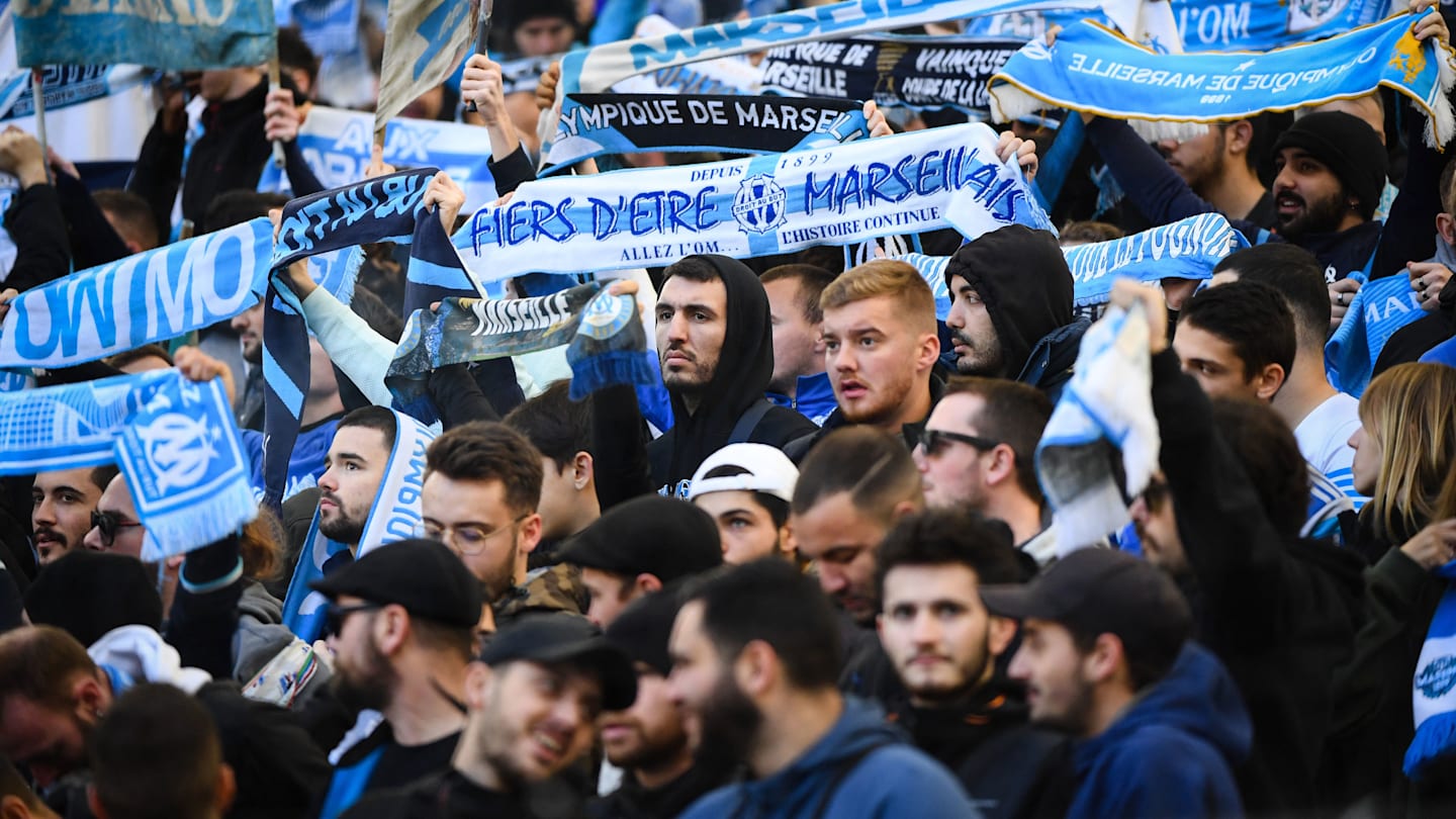 Foot – PHOTOS : Le sublime tifo déployé par l’OM avant le choc face à l’OGC Nice