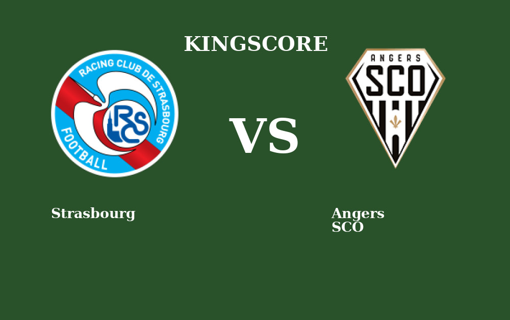 Foot – Strasbourg vs Angers SCO en Live