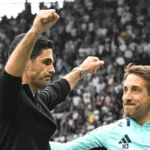 Foot – Mikel Arteta exprime sa joie après la victoire d’Arsenal lors du derby contre Tottenham