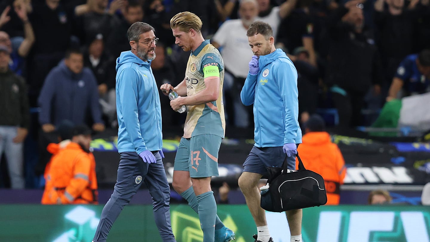 Foot – Manchester City – Inter Milan : Inquiétude pour Kevin De Bruyne, sorti sur blessure avant le choc contre Arsenal