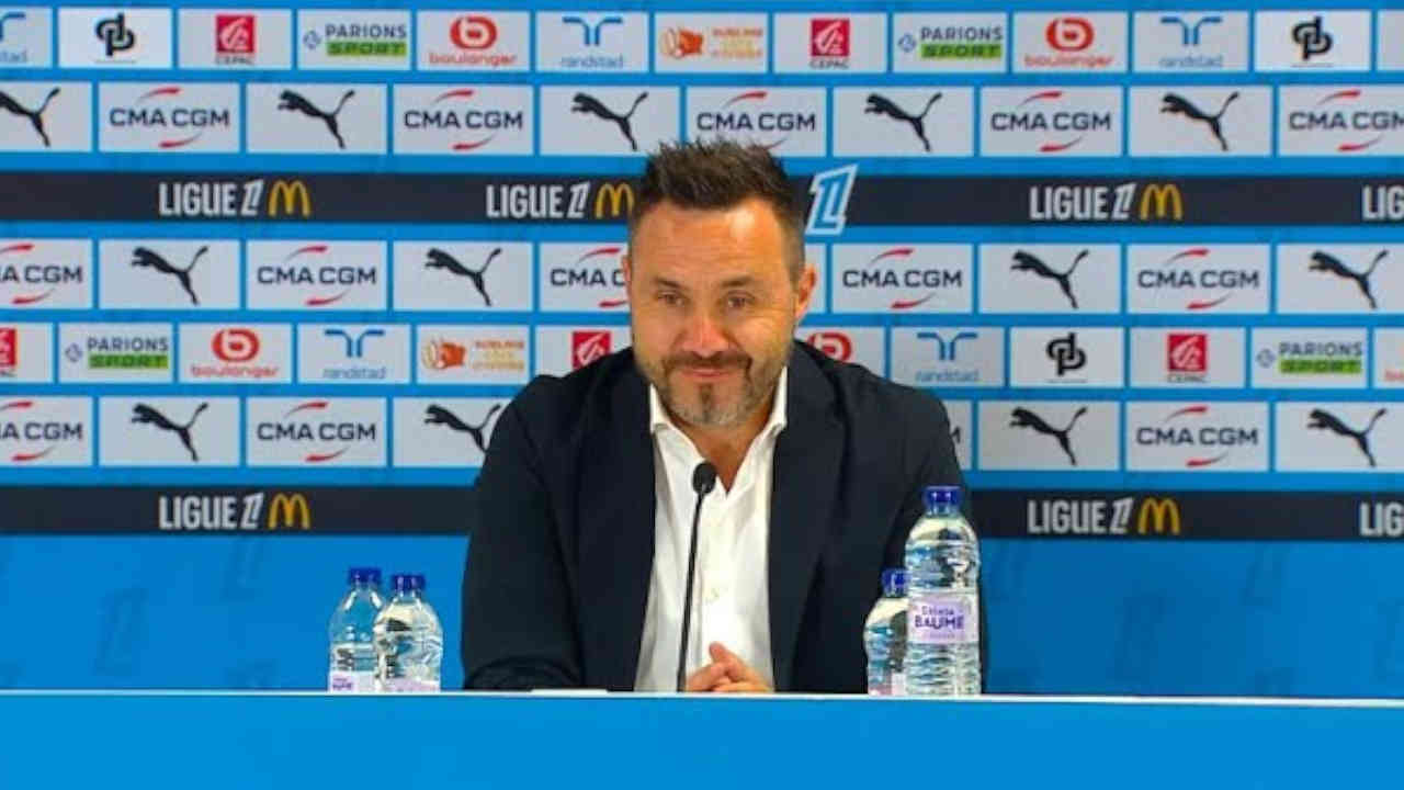 Foot – 
				 Roberto De Zerbi confirme une surprise face au RC Strasbourg