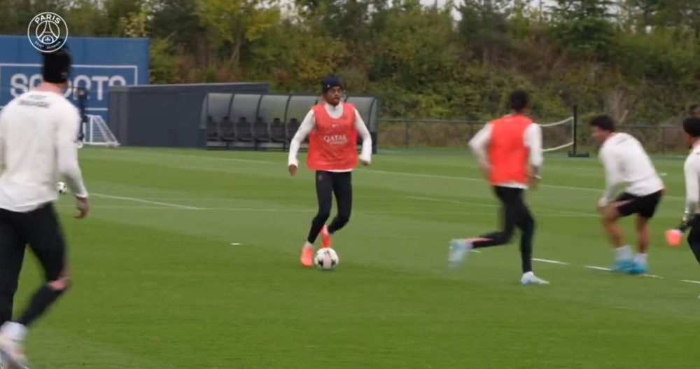 Foot – Arsenal/PSG – Des extraits de l’entraînement parisien ce dimanche