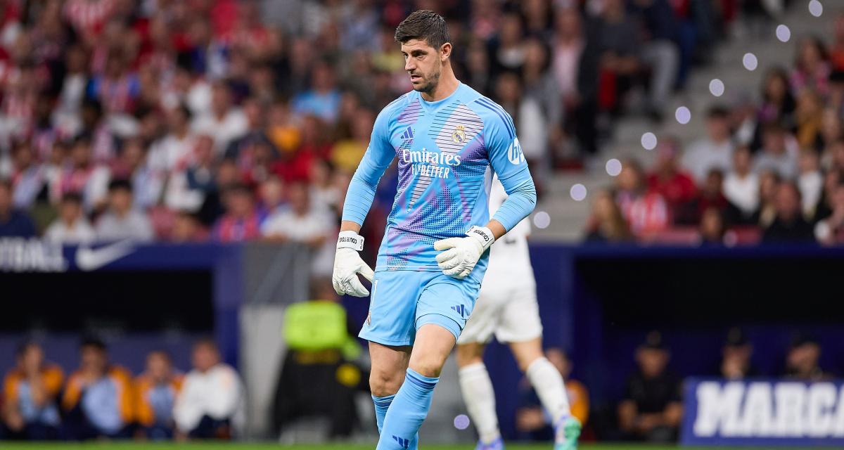 Foot – Real Madrid : Courtois à deux doigts de prendre un coup de couteau en plein derby !