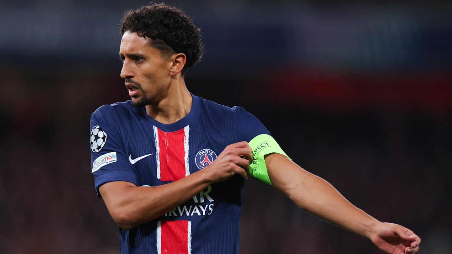 Arsenal – PSG : Marquinhos déplore le niveau affiché par les Parisiens lors de ce choc européen